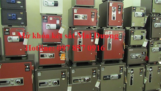 Mở khóa két sắt Mai Dương