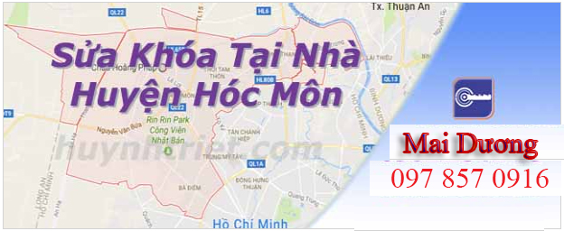 Sửa khóa tại nhà Huyện Hóc Môn