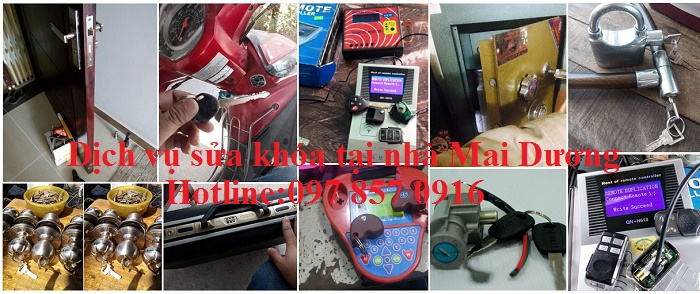 Sửa khóa tại nhà Huyện Hóc Môn