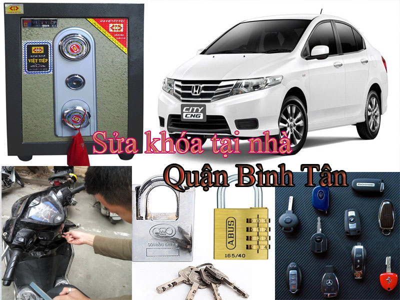 Sửa khóa tại nhà quận Bình Tân